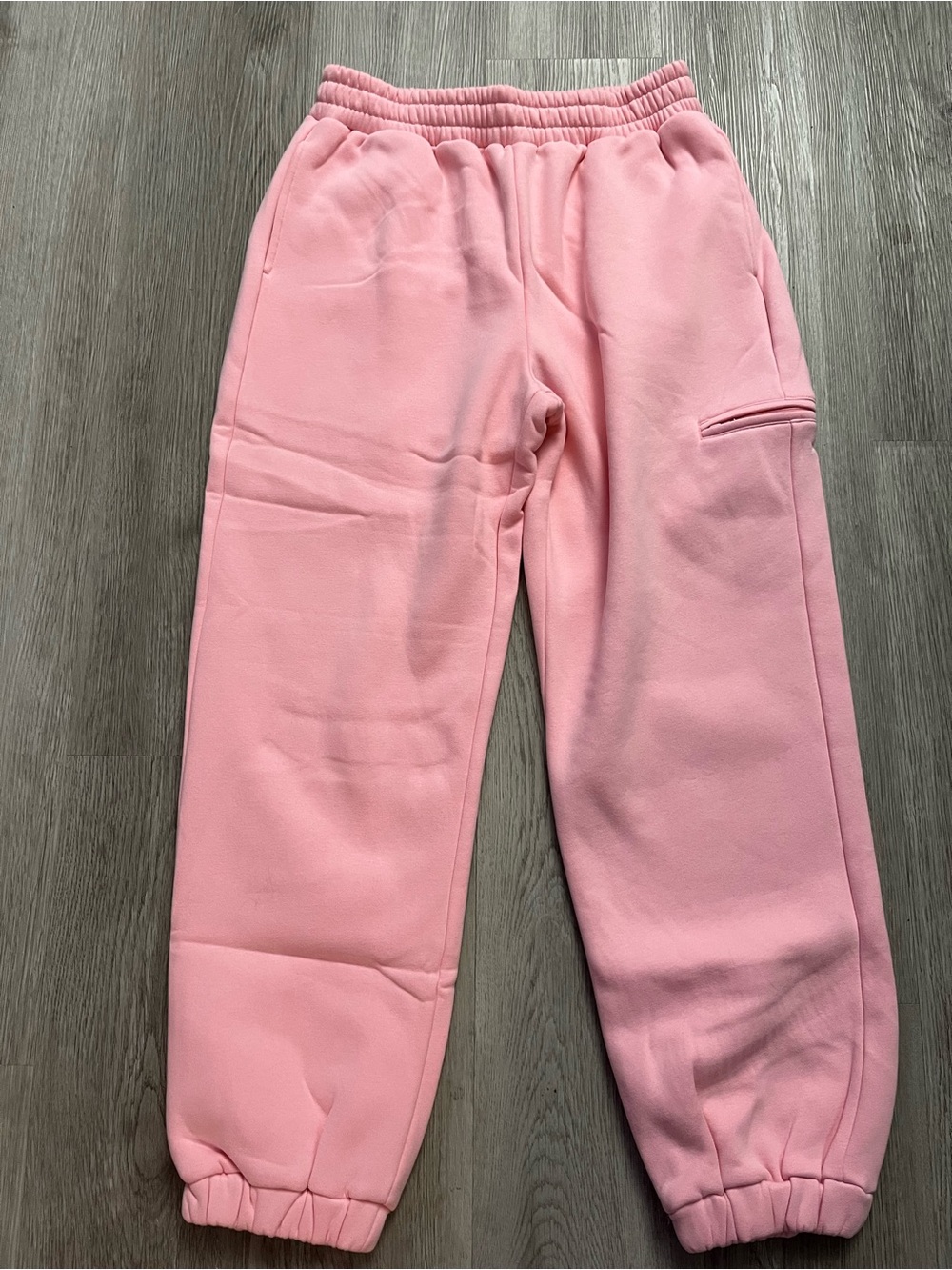 002–Soft Pink Women's Extra Thick Jogger Pants